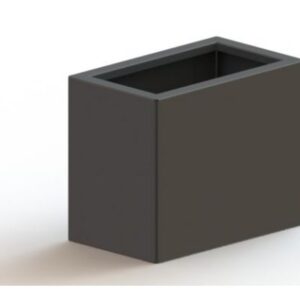 Gepoedercoat staal plantenbak Texas 300x500