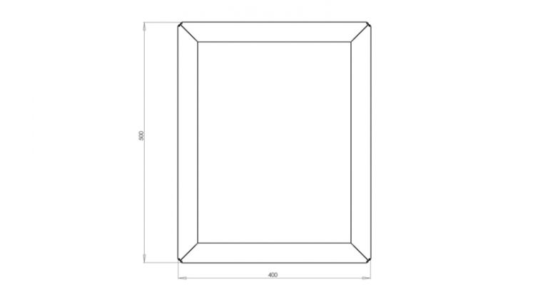 Cortenstaal plantenbak Texas 400x500 - Afbeelding 2