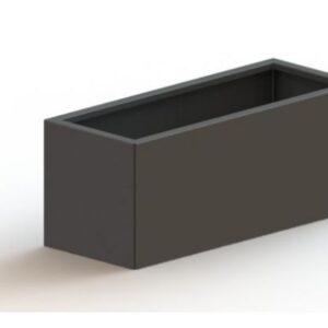 Gepoedercoat staal plantenbak Texas 400x1000