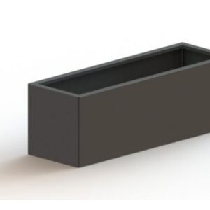 Gepoedercoat staal plantenbak Texas 400x1200