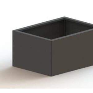 Gepoedercoat staal plantenbak Texas 600x800