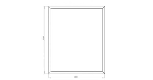 Cortenstaal plantenbak Texas 1000x1200 - Afbeelding 2