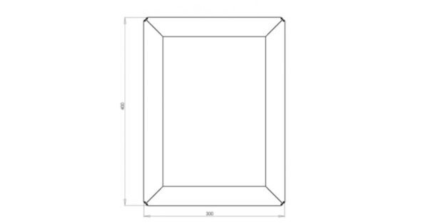 Cortenstaal plantenbak Miami 1200x1200 - Afbeelding 6
